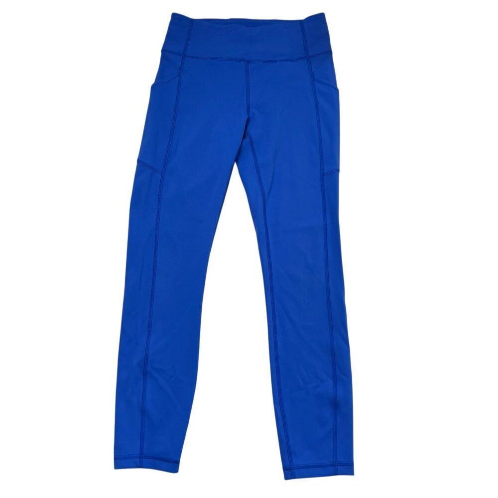 Lululemon Invigorate  High Rise Tight 25" Inseam Cerulean Blue Size 6